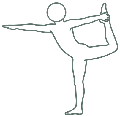 댄서 자세 (Dancer Pose) 일러스트
